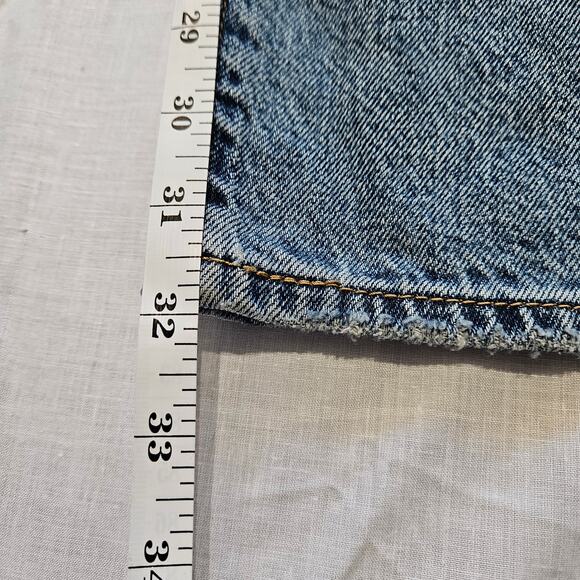 Levi's Jeans Women's Super High Rise Loose Flare Distressed 26x32 - Picture 12 of 12